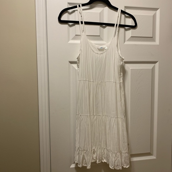 La Vie En Rose • Aqua Other - La Vie En Rose Aqua Dress White Sz M *Beach